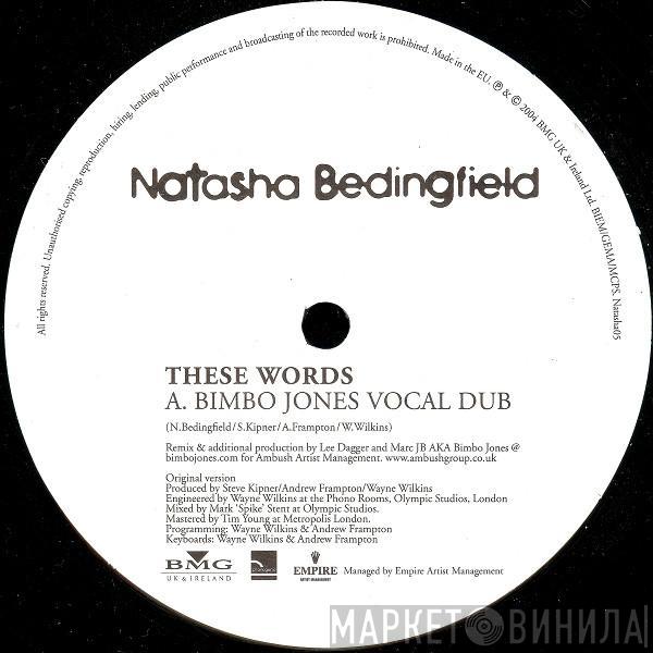Natasha Bedingfield - These Words (Bimbo Jones Mixes)