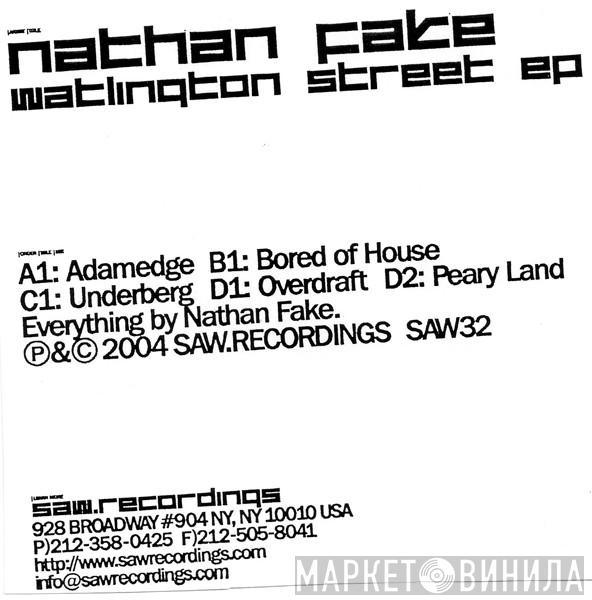  Nathan Fake  - Watlington Street EP