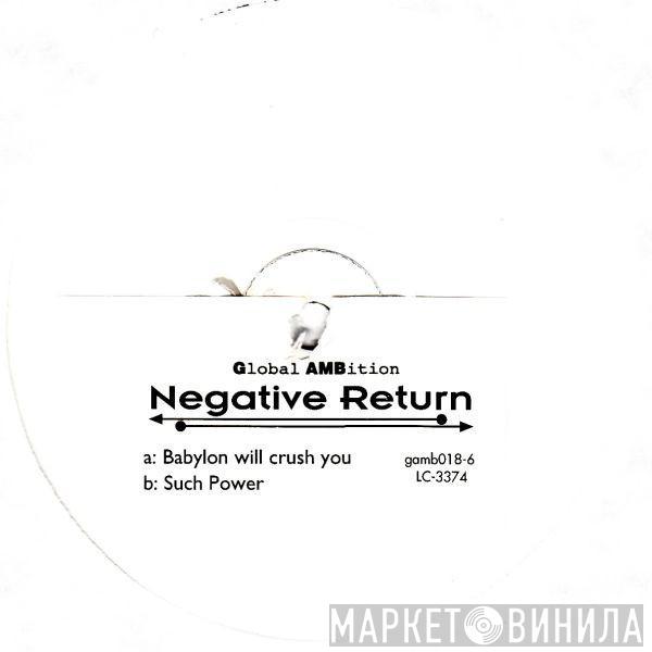 Negative Return - Babylon Will Crush You