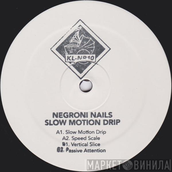 Negroni Nails - Slow Motion Drip