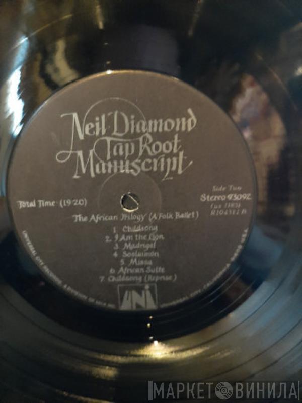  Neil Diamond  - Tap Root Manuscript