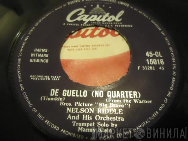 Nelson Riddle And His Orchestra - De Guello (No Quarter) / Blue Safari