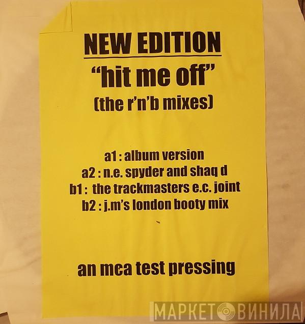 New Edition - Hit Me Off (The R'n'B Mixes)