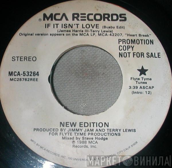  New Edition  - If It Isn't Love