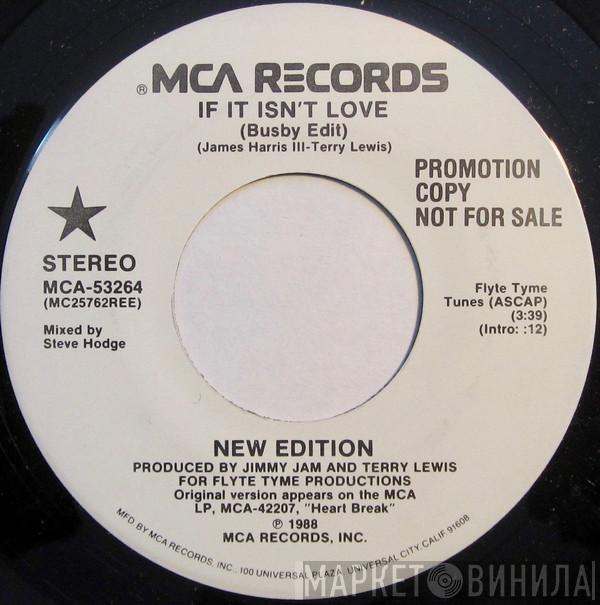  New Edition  - If It Isn't Love