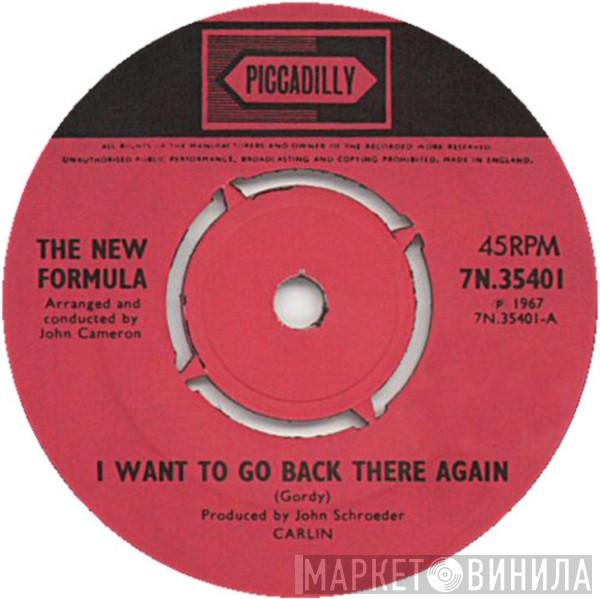 New Formula - I Want To Go Back There Again