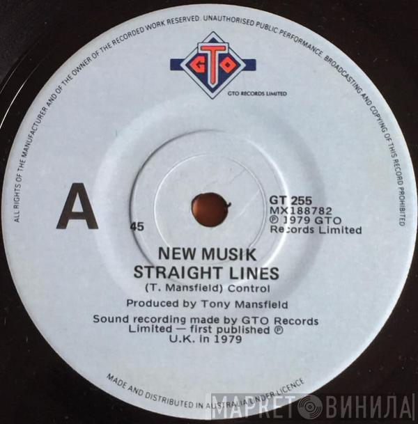  New Musik  - Straight Lines
