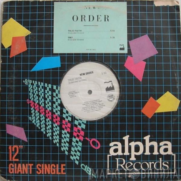  New Order  - True Faith / 1963
