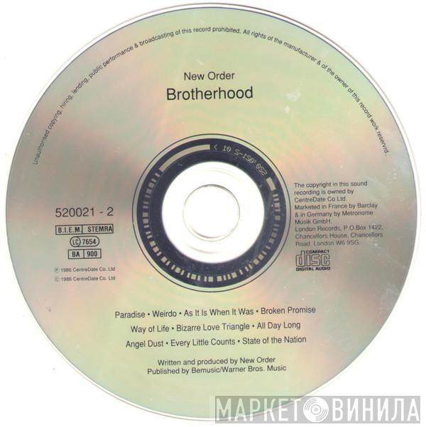  New Order  - Brotherhood