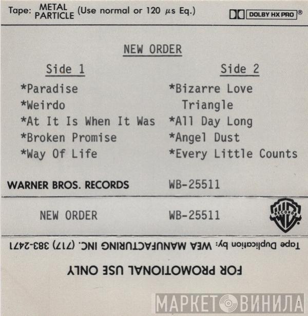  New Order  - Brotherhood