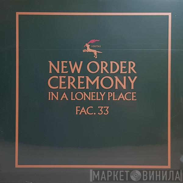 New Order - Ceremony