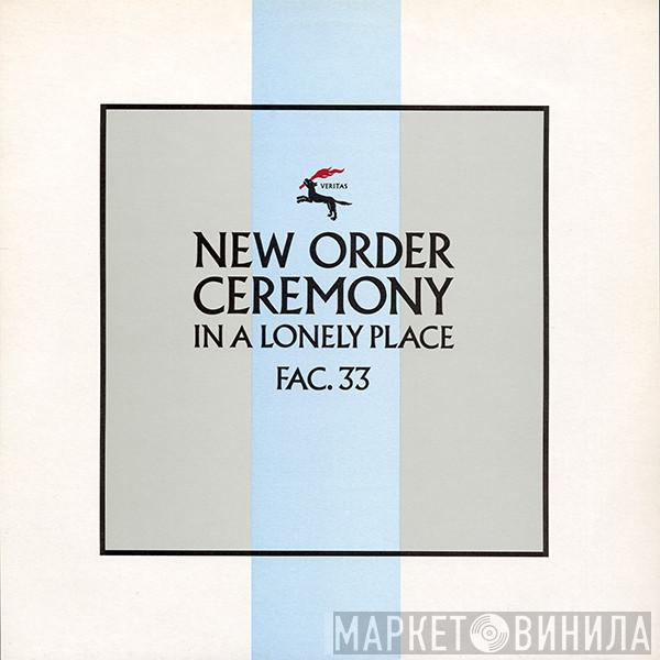 New Order - Ceremony