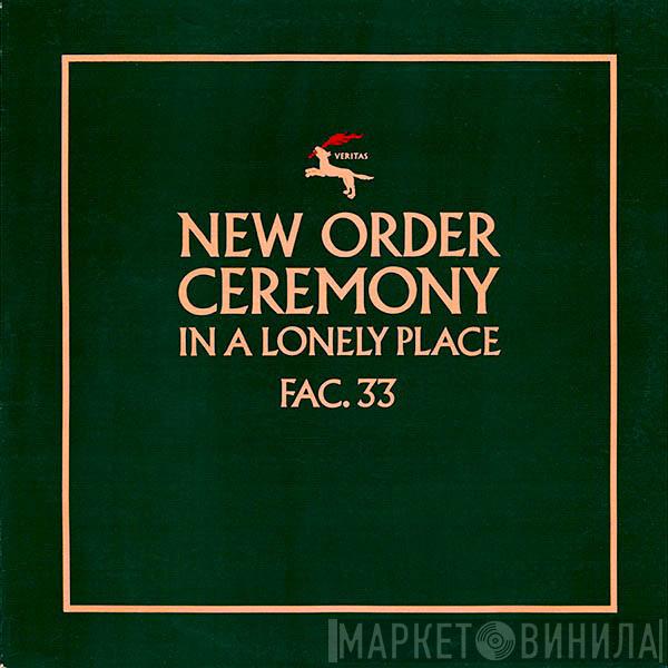  New Order  - Ceremony