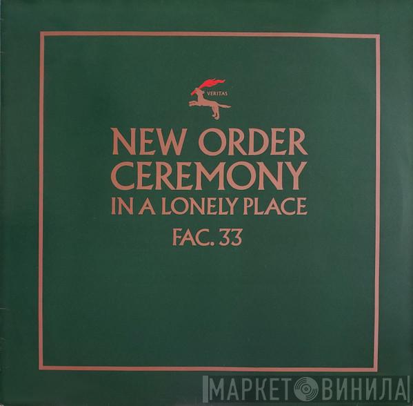  New Order  - Ceremony