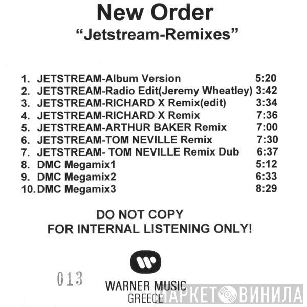  New Order  - Jetstream-Remixes