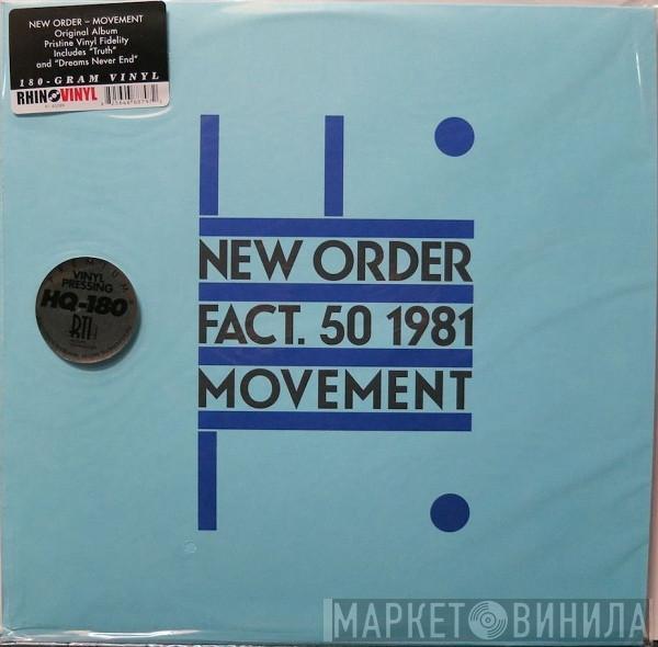  New Order  - Movement