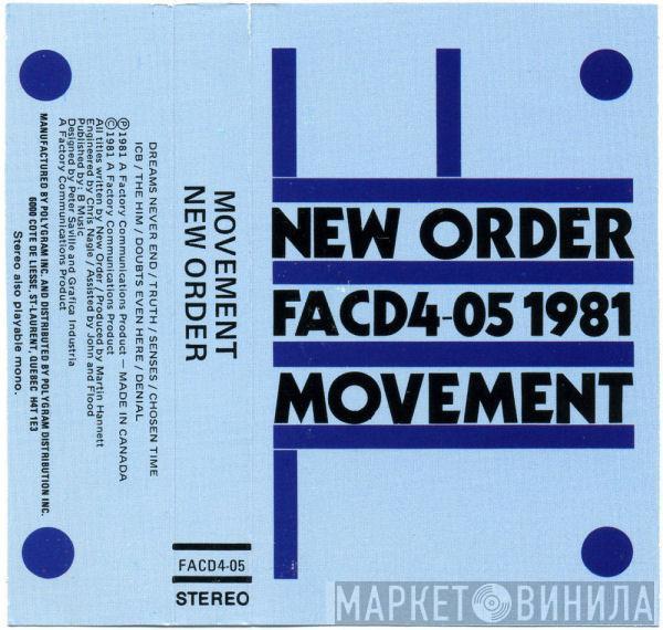  New Order  - Movement