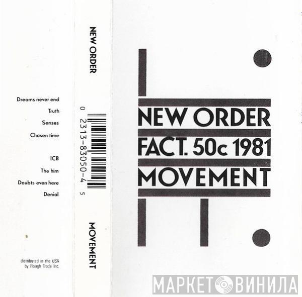  New Order  - Movement