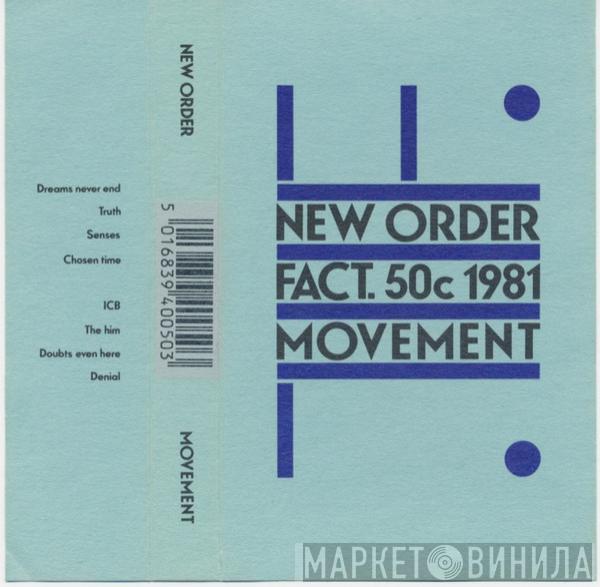  New Order  - Movement