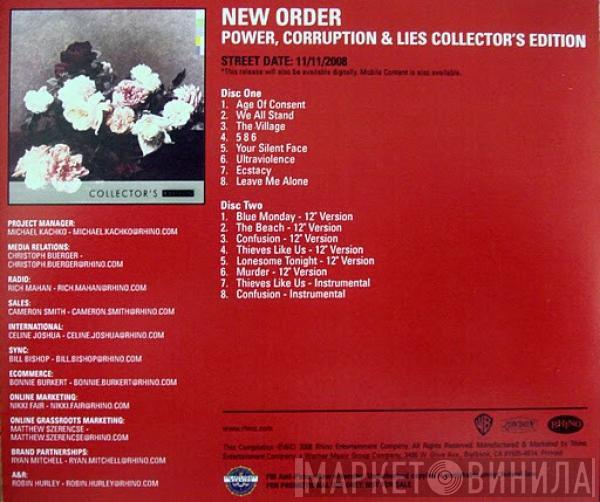  New Order  - Power, Corruption & Lies