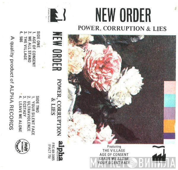  New Order  - Power, Corruption & Lies