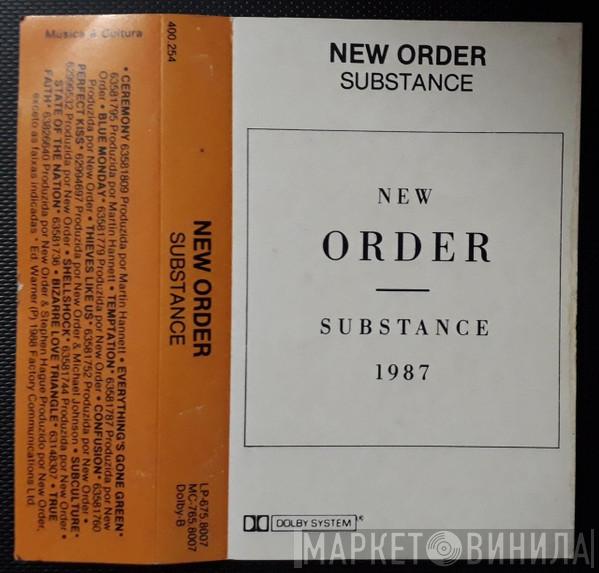  New Order  - Substance