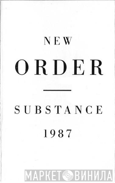  New Order  - Substance