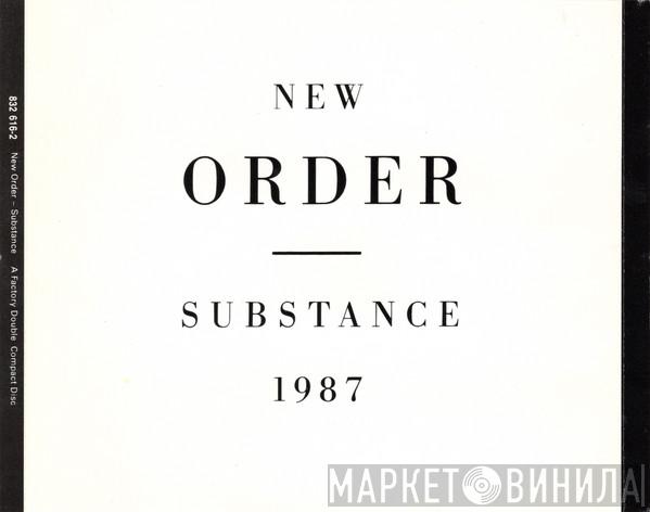  New Order  - Substance
