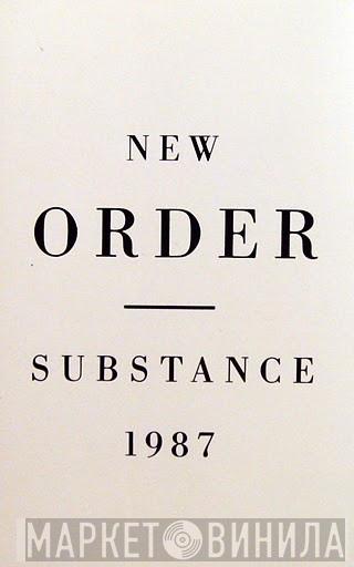  New Order  - Substance