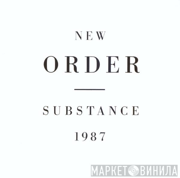 New Order  - Substance