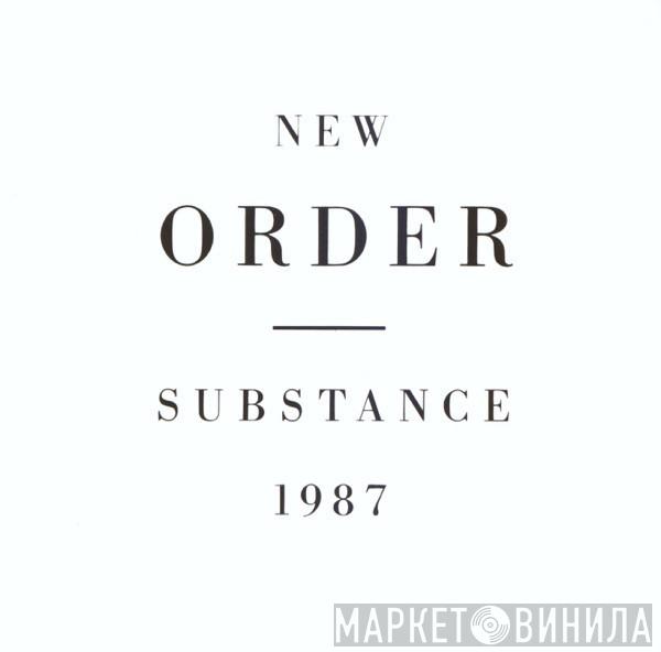  New Order  - Substance