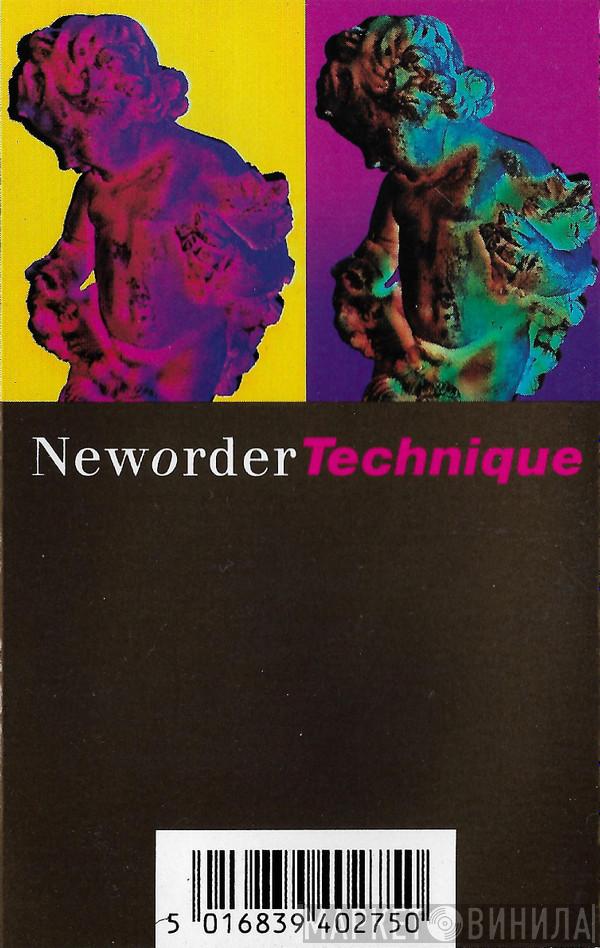 New Order  - Technique