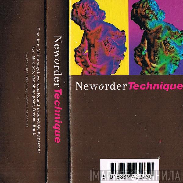  New Order  - Technique
