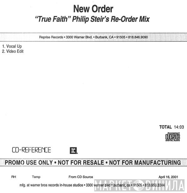  New Order  - True Faith (Philip Steir's Re-Order Mix)