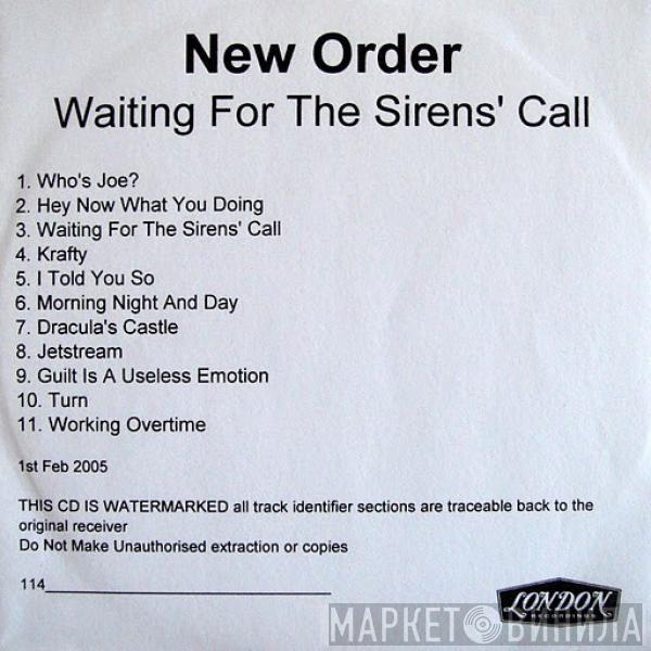  New Order  - Waiting For The Sirens' Call
