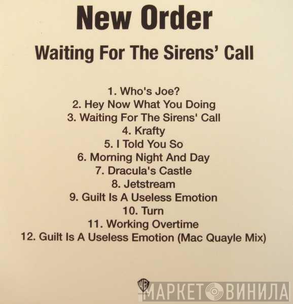  New Order  - Waiting For The Sirens' Call
