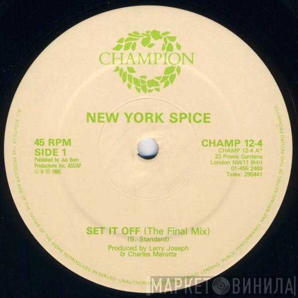 New York Spice - Set It Off