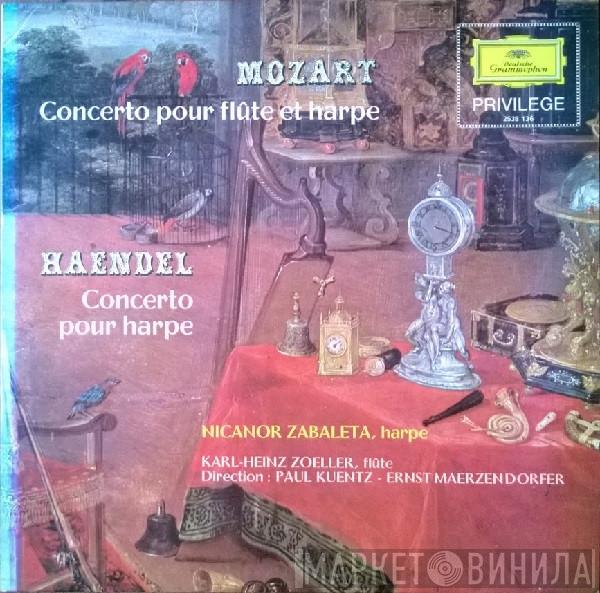 - Nicanor Zabaleta , Georg Friedrich Händel  Wolfgang Amadeus Mozart  - Concertos Pour Harpe
