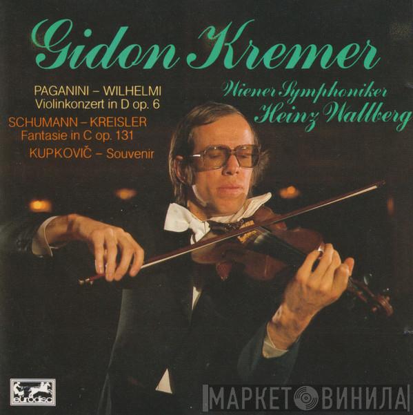 , Niccolò Paganini , Robert Schumann , Ladislav Kupkovic , Gidon Kremer , Heinz Wallberg  Wiener Symphoniker  - Violinkonzerte