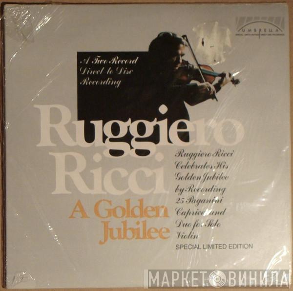 , Niccolò Paganini  Ruggiero Ricci  - A Golden Jubilee