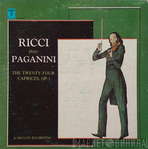 , Niccolò Paganini  Ruggiero Ricci  - Ricci Plays Paganini: The Twenty-Four Caprices, Op. 1