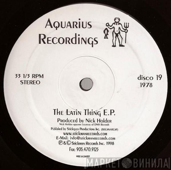 Nick Holder - The Latin Thing E.P.