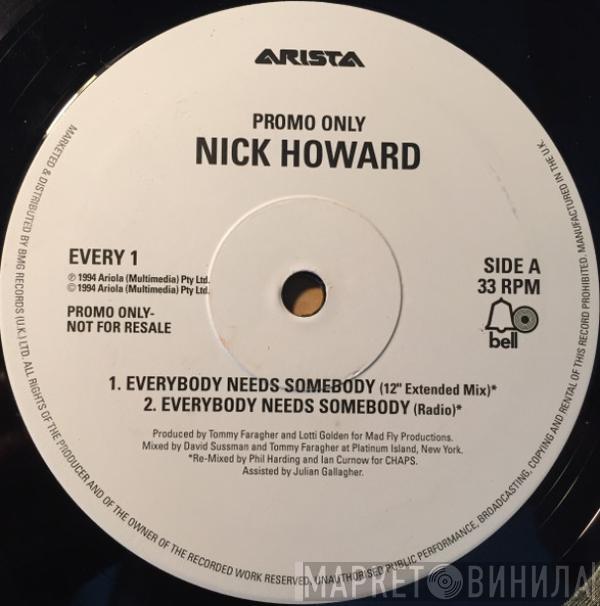 Nick Howard  - Everybody Needs Somebody