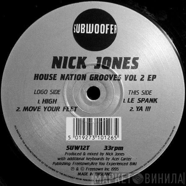 Nick Jones - House Nation Grooves Vol 2 EP