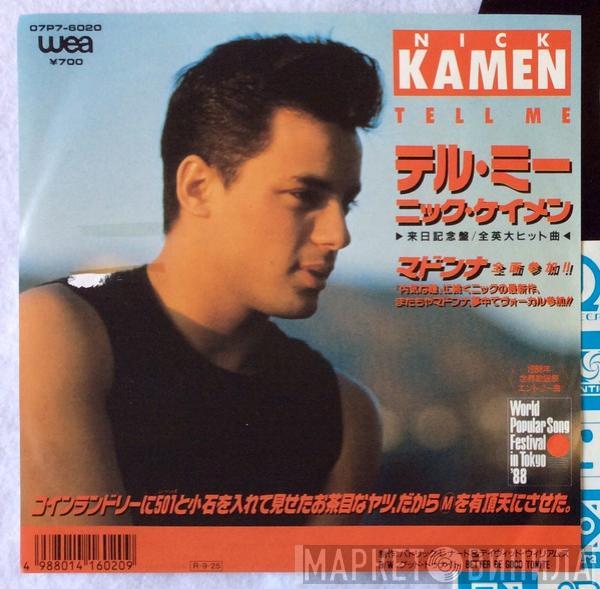  Nick Kamen  - Tell Me