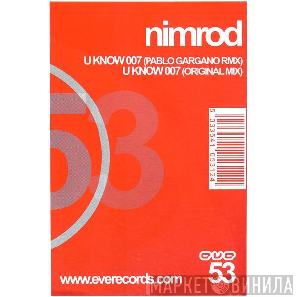 Nimrod - U Know 007