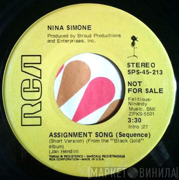 Nina Simone - Assignment Song (Sequence)