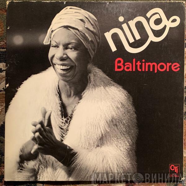  Nina Simone  - Baltimore