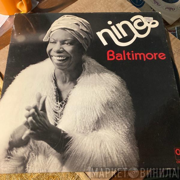  Nina Simone  - Baltimore