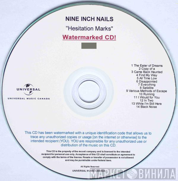  Nine Inch Nails  - Hesitation Marks